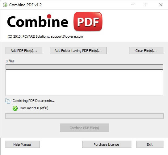 PCVARE Combine PDF-PDFϲ-PCVARE Combine PDF v2.1.0.0ٷ汾