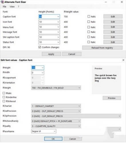 Alternate FontSizer-ʾС޸-Alternate FontSizer v1.370ٷ汾