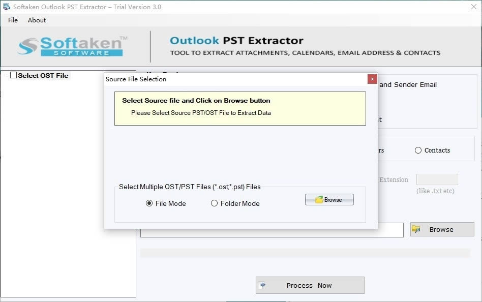 Softaken Outlook PST Extractor-ײPSTȡ-Softaken Outlook PST Extractor v3.0ٷ汾