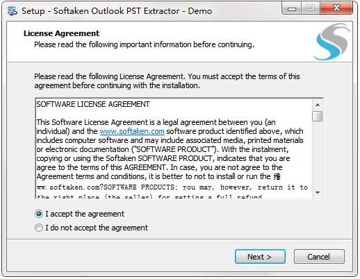 Softaken Outlook PST Extractor؈D