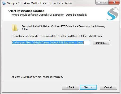 Softaken Outlook PST Extractor؈D