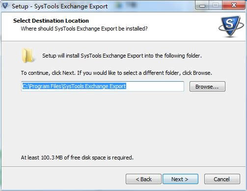 SysTools Exchange Export؈D