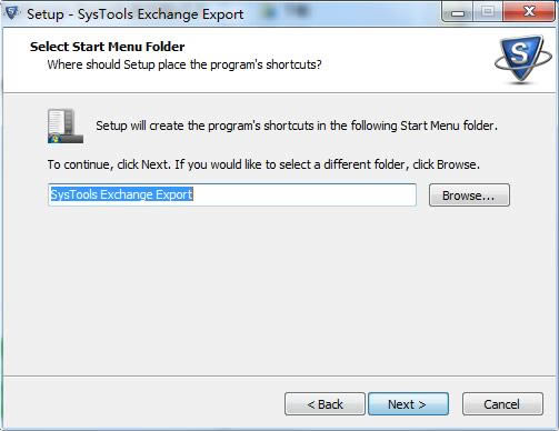 SysTools Exchange Export؈D