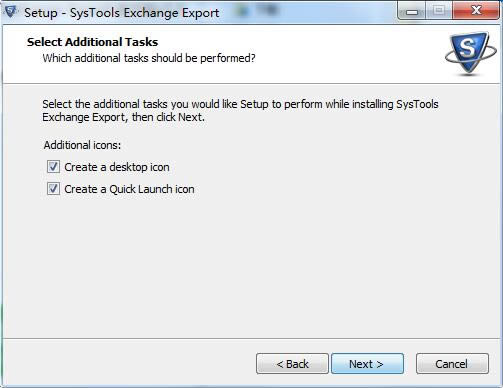 SysTools Exchange Export؈D