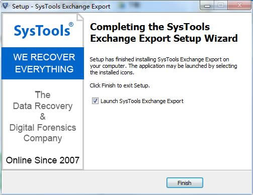 SysTools Exchange Export؈D