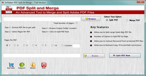 Softaken PDF Split Merge-PDFֺϲ-Softaken PDF Split Merge v1.0ٷ汾