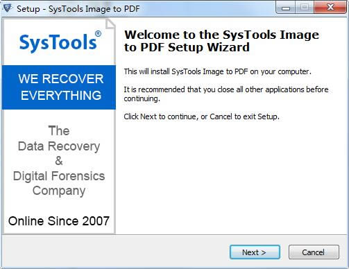SysTools Image to PDF Converter؈D