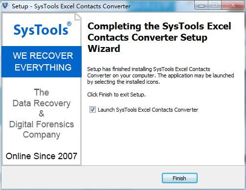 SysTools Excel Contacts Converter؈D