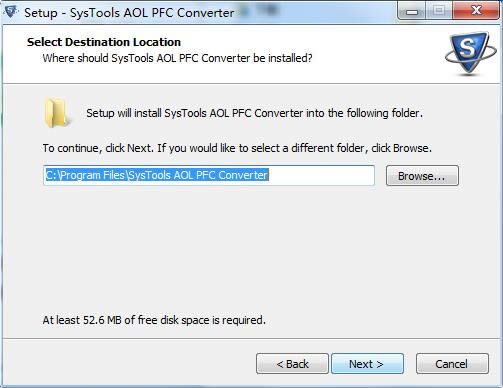 SysTools AOL PFC Converter؈D