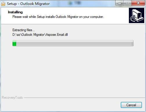 RecoveryTools Outlook Migrator؈D
