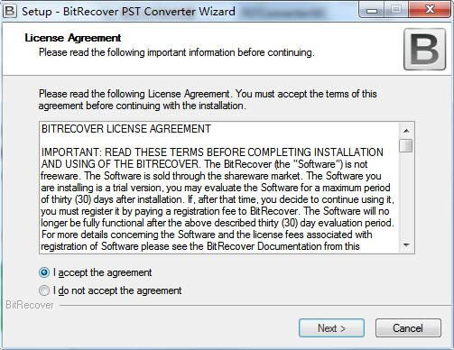 BitRecover PST Converter Wizard؈D