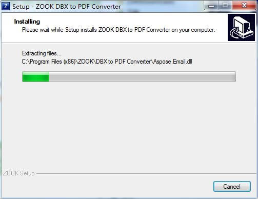 ZOOK DBX to PDF Converter؈D