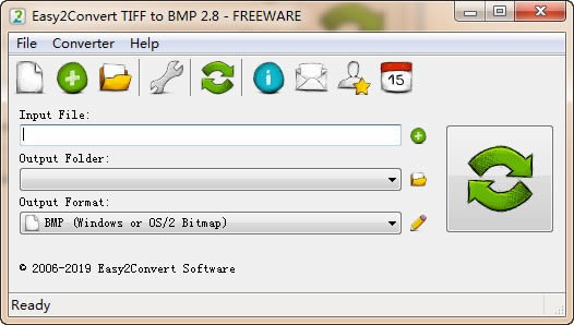 Easy2Convert TIFF to BMP؈D