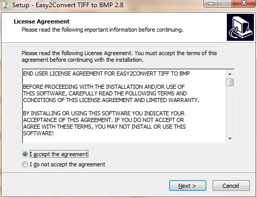Easy2Convert TIFF to BMP؈D