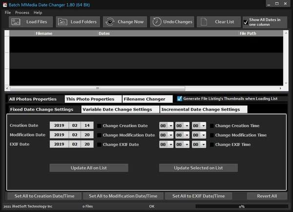 Batch MMedia Date Changer-ýļת-Batch MMedia Date Changer v1.80ٷ汾