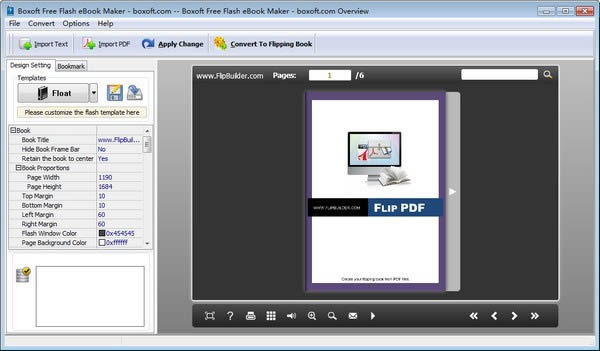 Boxoft Free Flash eBook Maker--Boxoft Free Flash eBook Maker v1.0ٷ汾