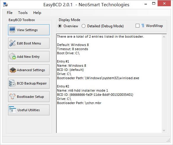 EasyBCDϵͳ޸-Windows˵޸-EasyBCDϵͳ޸ v2.4.0ٷ汾