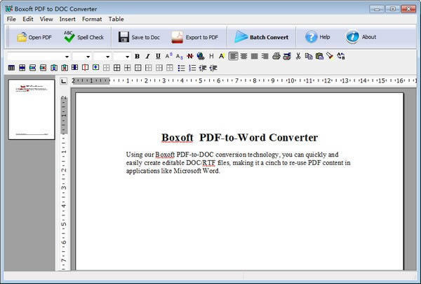 Boxoft PDF to DOC Converter-PDFתDOC-Boxoft PDF to DOC Converter v1.4.0ٷ汾