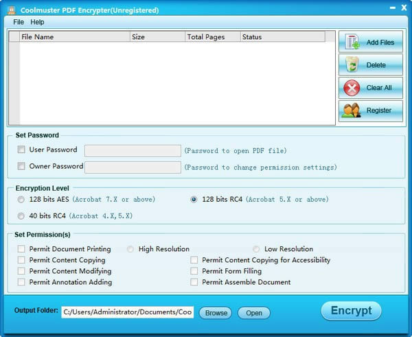 Coolmuster PDF Encrypter-PDFܹ-Coolmuster PDF Encrypter v2.1.4ٷ汾