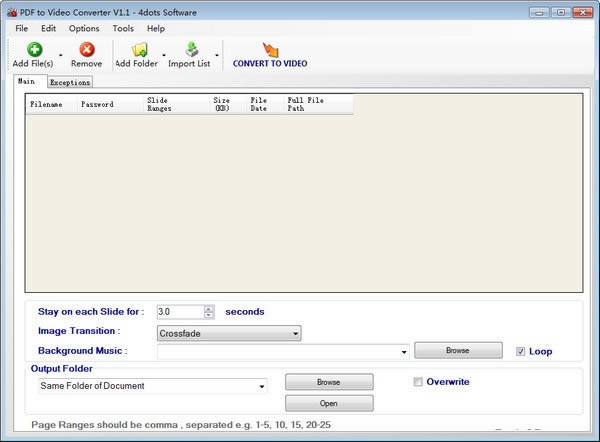 PDF to Video Converter-PDFתƵת-PDF to Video Converter v1.1ٷ汾