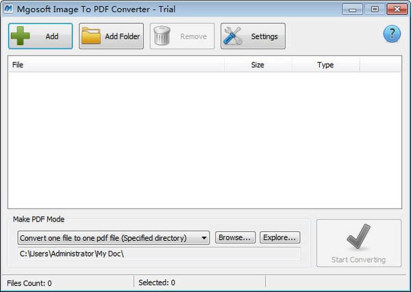 Mgosoft Image To PDF Converter-ͼƬתPDF-Mgosoft Image To PDF Converter v8.7.5ٷ汾