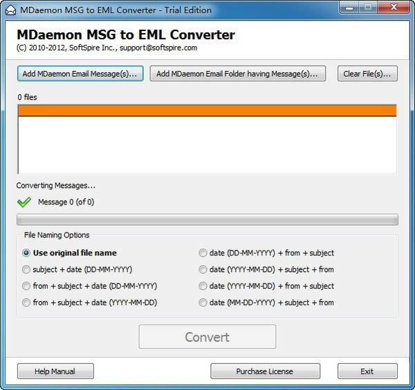 MDaemon MSG to EML Converter؈D