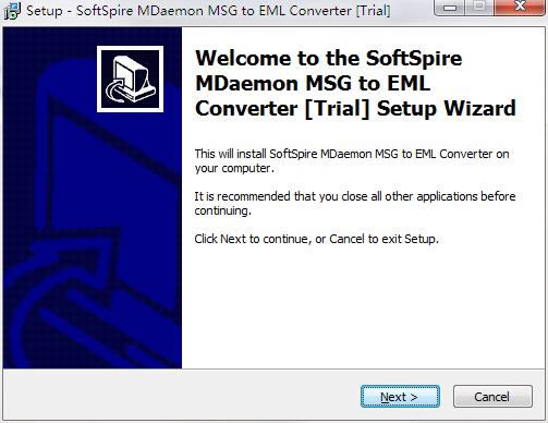 MDaemon MSG to EML Converter؈D