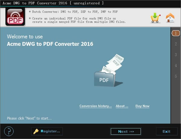 Acme DWG to PDF Converter-PDFת-Acme DWG to PDF Converter v6.0ٷ汾