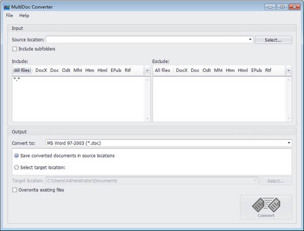 MultiDoc Converter(WORDDQ)