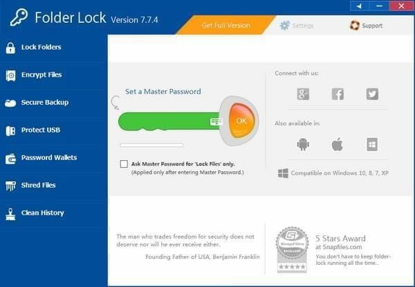 Folder lock-Folder lock v7.8.4ٷ汾