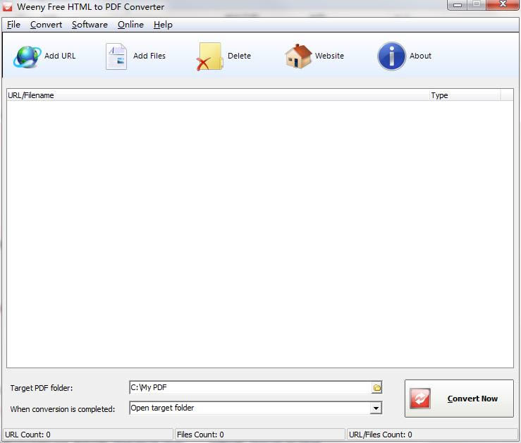 Weeny Free HTML to PDF Converter؈D