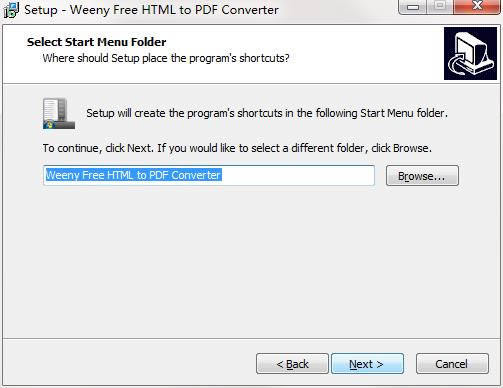 Weeny Free HTML to PDF Converter؈D