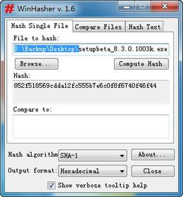 WinHasher-WinHasherd v1.6.2.67ٷ汾