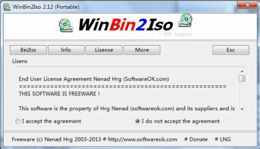 WinBin2Iso 64λ-binļתISOʽ-WinBin2Iso 64λ v4.2.3.0ٷ汾