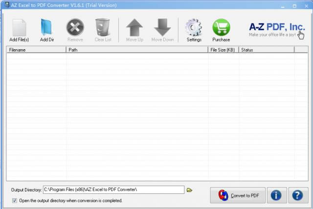AZ Excel to PDF Converter-AZ Excel to PDF Converterd v1.6.1ٷ