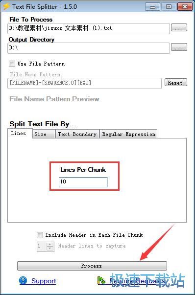 TXTıָ_Text File Splitter 1.5.0 Ѱ汾