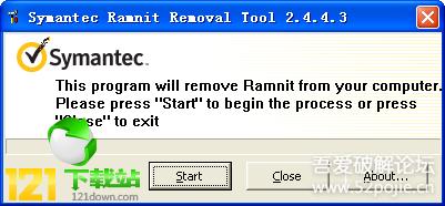 Ramnitרɱ(Symantec Ramnit Removal Tool) v2.4.3Ѱ汾