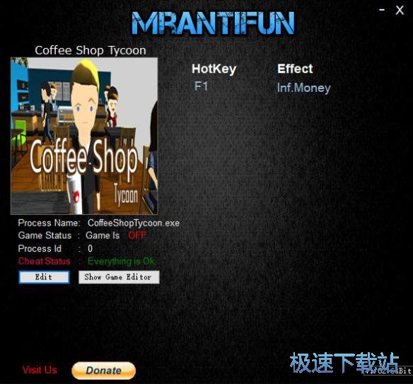 咖啡店大亨修改器 图片 01