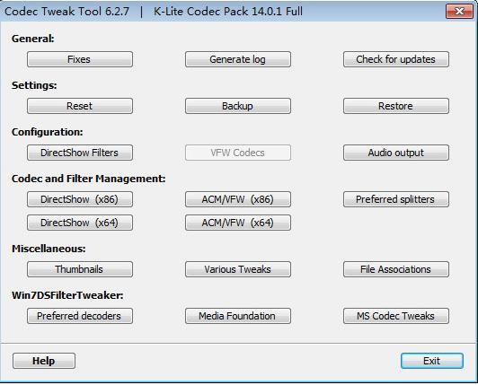 K-Lite Codec Pack Full(Ӱ)V14.3.0_ⰲװɫ